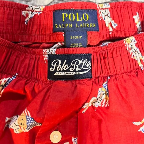 POLO RALPH LAUREN BOYS SET OF 2 BOXER SHORTS SMALL SUMMER FUN PRINTS - Picture 3 of 7